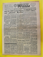 Journal L'Ouest France Du 5 Février 1945 Guerre De Gaulle Berlin Bombardé Leclerc Koenig Alsace Manille - Autres & Non Classés