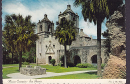 United States PPC San Antonio Mission Conception Established 1731, SAN ANTONIO Texas 1981 RISSKOV Denmark Blanche Scott. - San Antonio