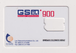 LAOS -  GSM 900 Frame Phonecard - Laos