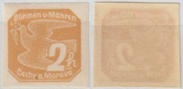 090/ Pof. NV 1, Translucent Paper - Unused Stamps