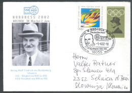 Germany 2002, Herzog Adolf Friedrich Von Mecklenburg, Special Postmark & Cover - Sonstige & Ohne Zuordnung