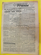 Journal L'Ouest France Du 2 Février 1945 Guerre De Gaulle Berlin Bombardé Strasbourg Maurras Pleven - Otros & Sin Clasificación