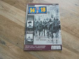 14 18 Le Magazine De La Grande Guerre N° 15 Cavalerie Sordet Baron Rouge Von Richtofen Fokker Goeben Artisanat Tranchée - Oorlog 1914-18