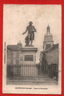 (RECTO / VERSO) MONTDIDIER EN 1917 - STATUE DE PARMENTIER - CACHET TRESOR ET POSTES LE 04/5/1917 - SECTEUR POSTAL 172 - Montdidier