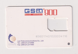 LAOS -  GSM 900 SIM Frame Phonecard - Laos