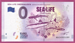 0-Euro XECV 2018-1 SEA LIFE OBERHAUSEN DEUTSCHLAND GRÖẞTE HAIAUFZUCHT - Essais Privés / Non-officiels