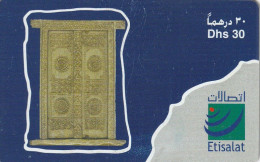 PREPAID PHONE CARD EMIRATI ARABI  (CZ2471 - Ver. Arab. Emirate