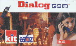 PREPAID PHONE CARD SRI LANKA  (CZ2441 - Sri Lanka (Ceylon)