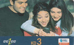 PREPAID PHONE CARD KUWAIT  (CZ2383 - Koweït