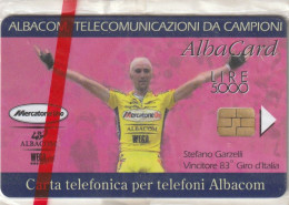 PREPAID PHONE CARD ITALIA ALBACOM (CZ2155 - Públicas Ordinarias