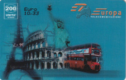 PREPAID PHONE CARD ITALIA  (CZ2052 - Públicas Ordinarias