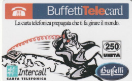 PREPAID PHONE CARD ITALIA INTERCALL BUFFETTI (CZ2047 - Public Ordinary