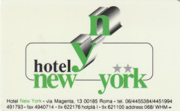 SCHEDA PER CAMERE ALBERGO  (CZ2033 - Cartas De Hotels