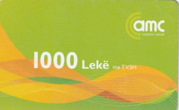 PREPAID PHONE CARD ALBANIA  (CZ2025 - Albanien