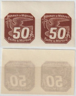 096/ Pof. NV 8, Translucent Paper - Unused Stamps