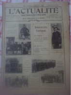 L'Actualité 604 Shah Perse Haiti Téhérean Flotte Anglaise Canicul New-York Feu Constantinople Nue Afrique Doutre Aéropla - 1900 - 1949