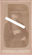 TOURS - CHARLES COELIER - CDV Portrait De L'auteur Document Sur L'Art Musical En Touraine 1908 Photographe Anonyme - Berufe