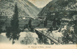 Suisse )   GAMPEL  -  Pont Sur Le Rhône - Gampel-Bratsch