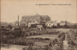 CPA BLAIN  Vue Sur L'église Prise Du Sud - Blain