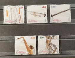 2024 - Portugal - MNH - Music Instruments Of Civil Bands - 2nd Group - 5 Stamps - Neufs