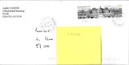 L295 - N° 2587 SUR LETTRE DE CHATEL GUYON DU 22/11/04 - 1961-....