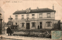 N°2424 W -cpa Bondy -la Mairie- - Bondy