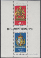 Deutschland Block 09 - IBRA München - Posthausschild Württemberg - Unused Stamps