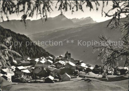 11634153 Feldis GR Mit Piz-Beverin Und Bruchshorn  - Sonstige & Ohne Zuordnung