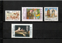 Brasil  1970-71  .-  Y&T  Nº   923-941-947-954     ** - Unused Stamps