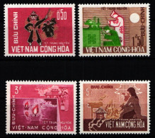 Vietnam Süd 360-363 Postfrisch #KY130 - Viêt-Nam