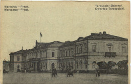 Warschau - Warszawa - Terespoler Bahnhof - Pologne