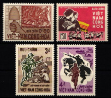 Vietnam Süd 371-374 Postfrisch #KY136 - Vietnam