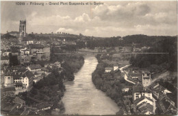 Fribourg - Grand Pont Suspendu - Fribourg