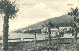 Abbazia - Südstrand Promenade - Croatie