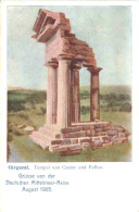 Girgenti - Temple Von Castor Und Pollux - Sonstige & Ohne Zuordnung