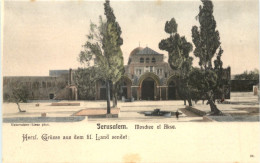 Jerusalem - Moschee El Aksa - Württ. Pilgerfahrt 1904 - Palästina