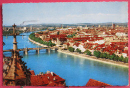 Suisse - Basel - Ausblick Vom Münster, Untere Rheinbrücken - 1958 - Basilea