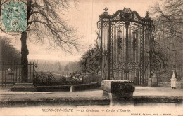 N°2427 W -cpa Rosny Sur Seine -le Château -grille D'entrée- - Rosny Sur Seine