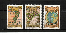 Brasil  1972  .-  Y&T  Nº   1004/1006    ** - Unused Stamps