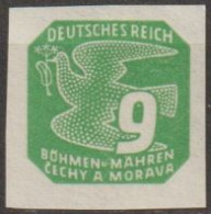 004/ Pof. NV 13, Light Green - Neufs