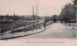 Drancy - La Gare D'Echange Au Bourget - Drancy - CPA °J - Drancy