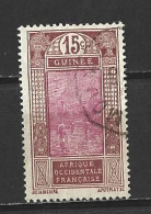 GUINEE   1927-33   Y.T. N° 107  à  114  Incomplet  Oblitéré - Nuovi