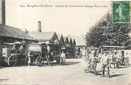 BOURGTHEROULDE Atelier De Construction Filoque Père Et Fils. Batteuse à Vapeur - Bourgtheroulde