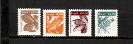 Brasil  1981-82  .-  Y&T  Nº   1418/19-1493/94    ** - Unused Stamps