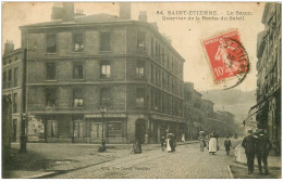 42 SAINT-ETIENNE. Quartier De La Roche Du Soleil 1911. Commerce Comptoir - Saint Etienne