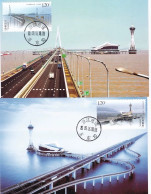 China Maximum Card 2009-11 Hangzhou Bay Cross Sea Bridge - Tarjetas – Máxima