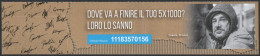 ITALIA SEGNALIBRO / BOOKMARK DOVE VA A FINIRE IL TUO 5x1000? LORO LO SANNO - PROGETTO ARCA - I - Marcapáginas