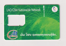 LAOS -  Nationwide Network SIM Frame Phonecard - Laos