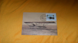 CARTE POSTALE DE 2009../ CACHET CENTIEME ANNIVERSAIRE DU PREMIER VOL DES FRERES CAUDRON 80. LE CROTOY + TIMBRE CENTENAIR - 2000-2009