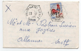 SARTHE - Vallon Sur Gée - CP N° 3 - écrite De Chassillé Le 23 Décembre 1964 - 1961-....
